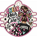 Sports Activities Hair Tie Holder: Cheer Hair Don't Care