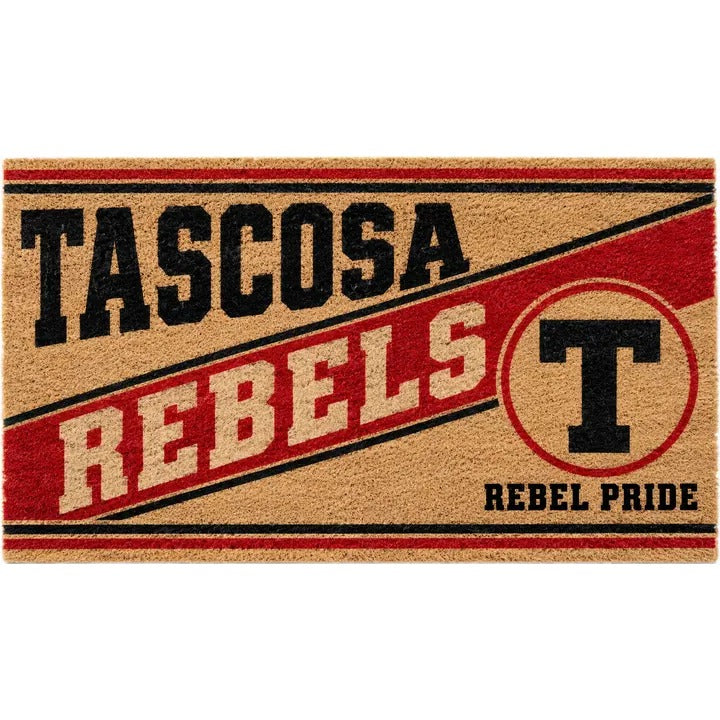 Team Spirit Doormat: Diagonal Stripe
