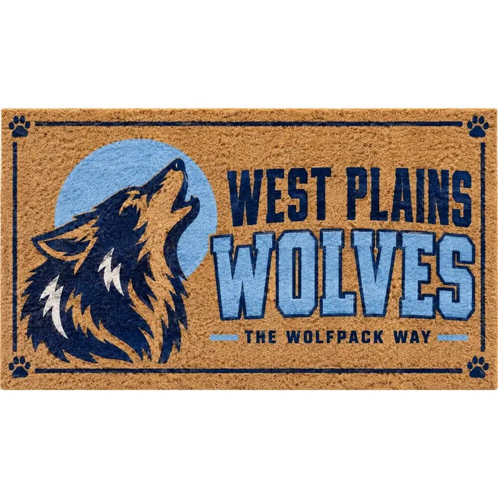 Team Spirit Doormat: Mascot & Moon