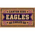 Team Spirit Doormat: Slogan Banner