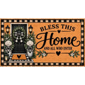 Welcome Doormat: Bless This Home and All Who Enter