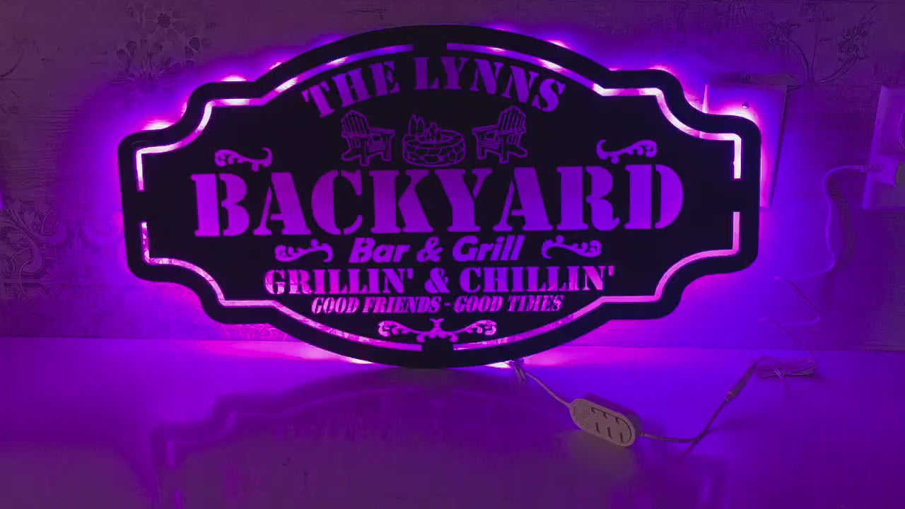 Backlit LED 3D Signs