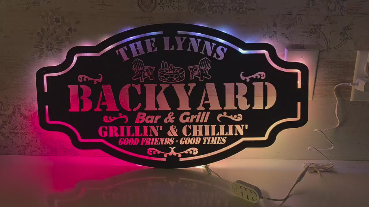 Backlit LED 3D Signs