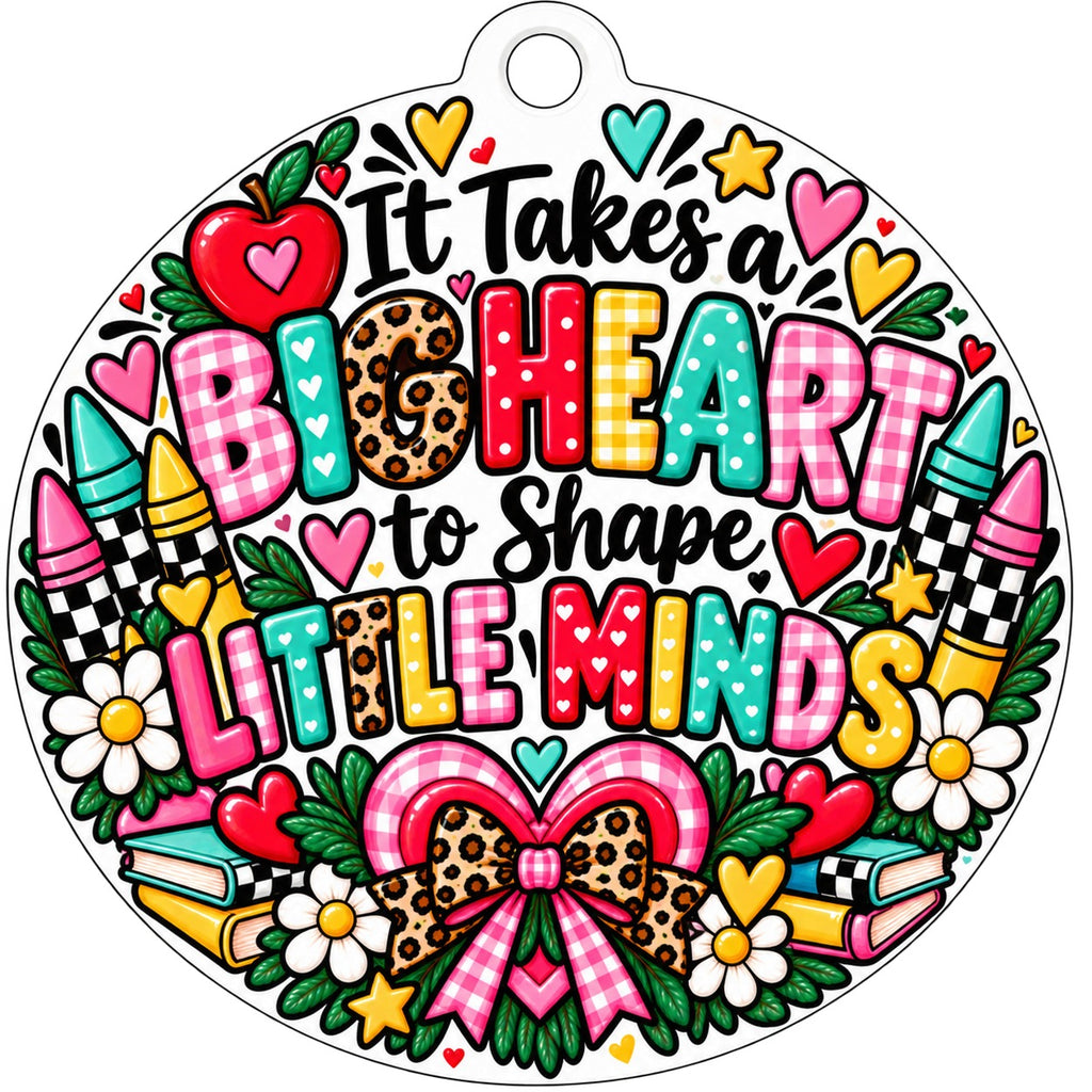 Teacher Car Freshie / Bag Tag