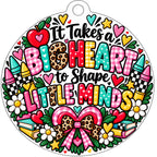 Teacher Car Freshie / Bag Tag
