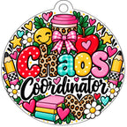 Teacher Car Freshie / Bag Tag
