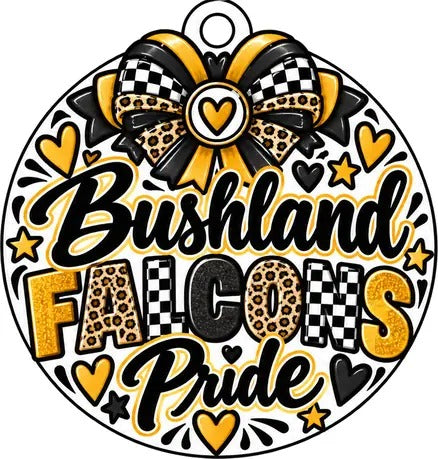 Bushland Falcons Pride team spirit freshie