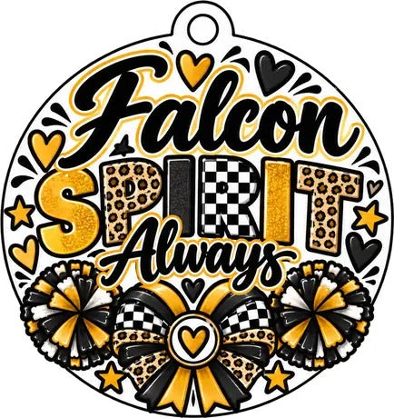 Bushland Falcons Spirit Always team spirit freshie