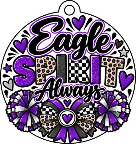 Canyon Eagles Spirit Always team spirit freshie