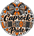 Caprock Longhorns Pride team spirit freshie