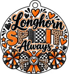 Caprock Longhorns Spirit Always team spirit freshie