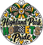 Highland Park Hornets Pride team spirit freshie