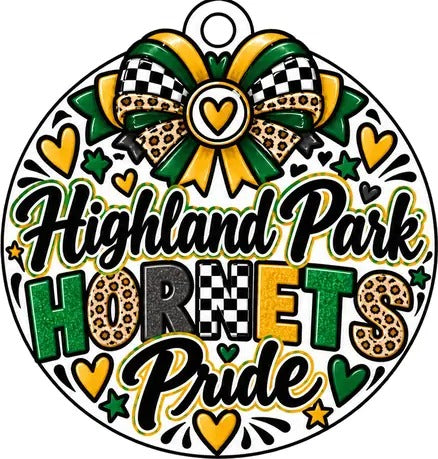 Highland Park Hornets Pride team spirit freshie
