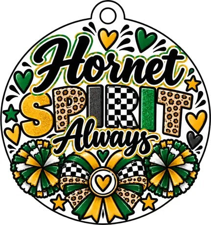 Highland Park Hornets Spirit Always team spirit freshie