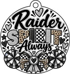 Randall Raiders Spirit Always team spirit freshie