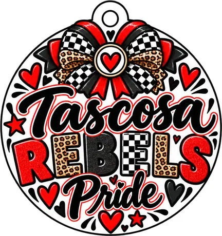 Tascosa Rebels Pride team spirit freshie